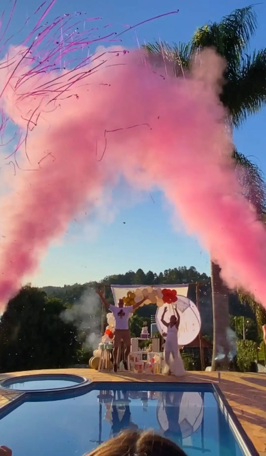 Imagem Fumaça Colorida